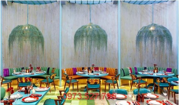 Thiết kế quán Cafe phong cách kết hợp giữa nhiệt đới và cổ điển phá cách 