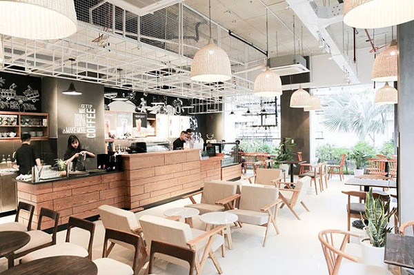 thiết kế quán cafe phong cách Scandinavian