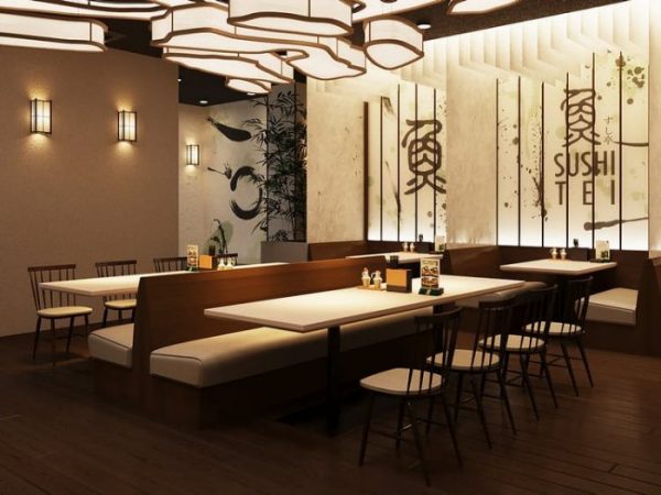 thiết kế nhà hàng kiểu Nhật