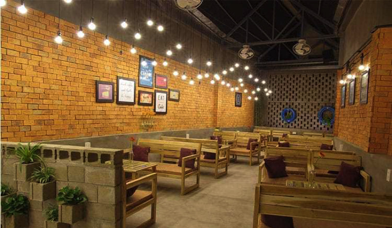 Thiết kế quán cafe bình dân mộc mạc